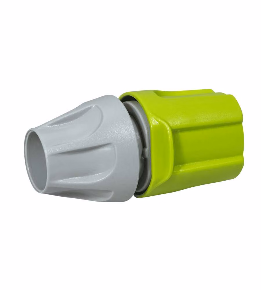 Hidroself Raccordo rapido 1/2" per tubo armadillo 5/8" verde grigio