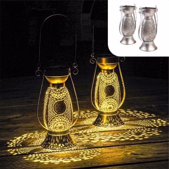 Lampada da balcone in stile vintage marocchino, decorazione da balcone, illuminazione da esterno