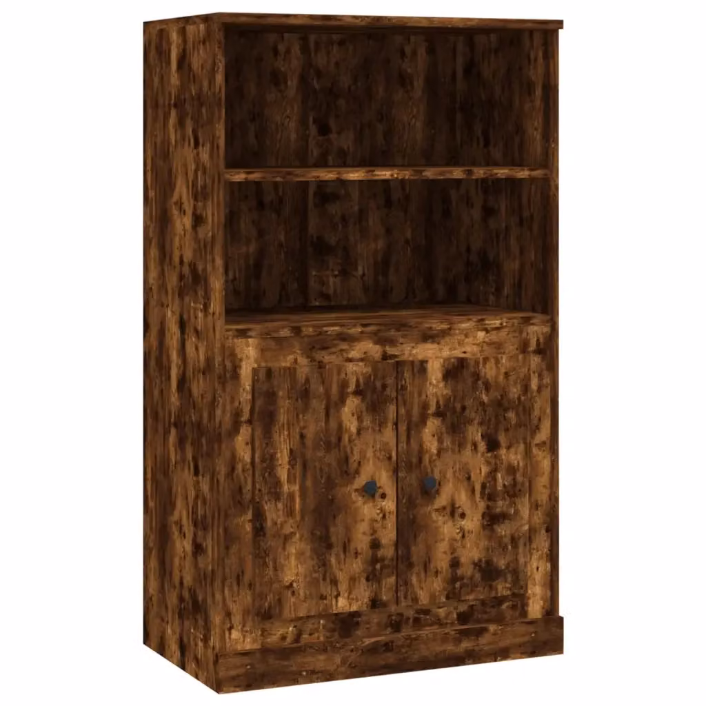 Credenza in legno stile rustico vidaXL colore marrone L: 60 cm, P: 35,5 cm, H: 103,5 cm – 2