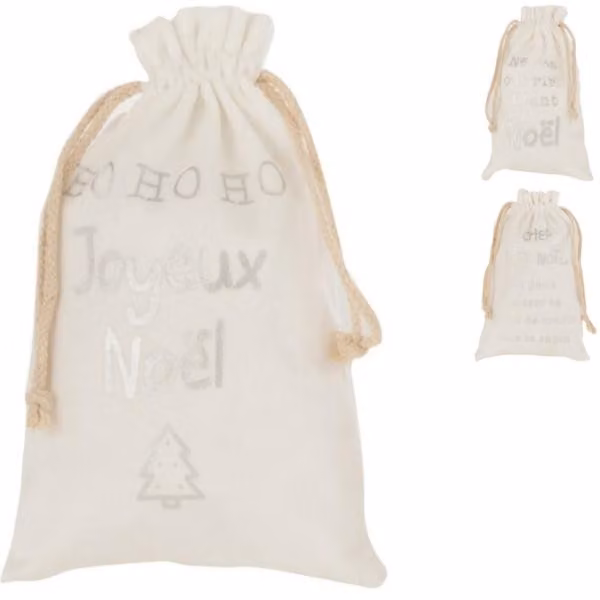 Borsa Natalizia Francese J-line 28 Cm 3 Assortiti