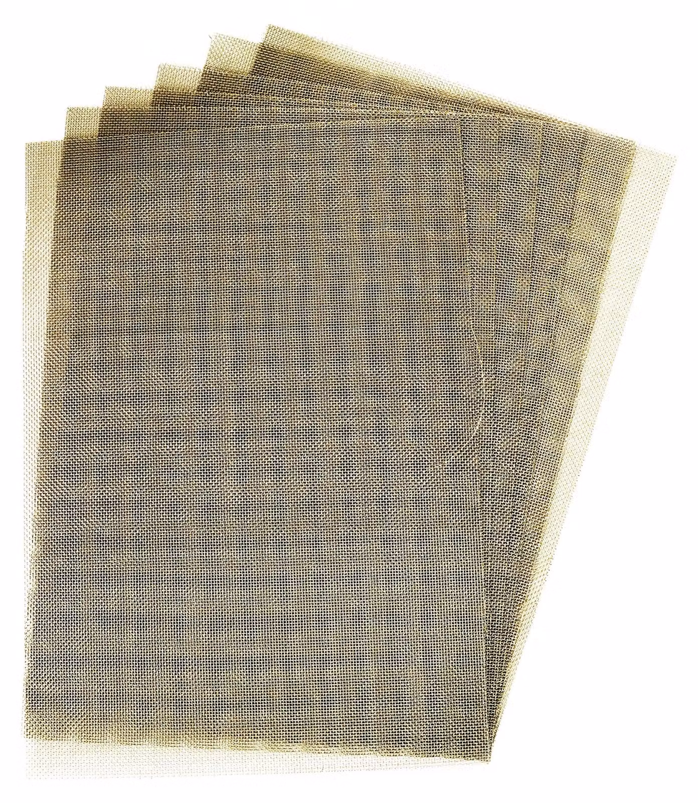 Griglia per roditori in acciaio inossidabile, fori da 1 mm, formato A4 (210x300 mm), confezione da 6 pezzi