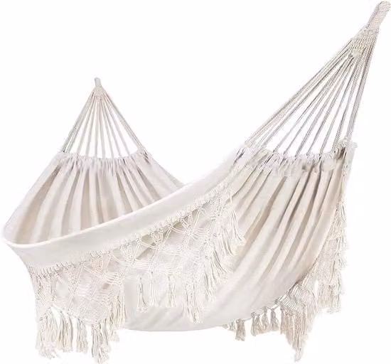 Materasso da esterno per due persone - stile boho - tessuto di cotone