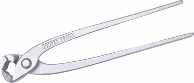 Set di 6 tenaglie per carpentiere Knipex in acciaio nichelato color argento, lunghezza 25 cm