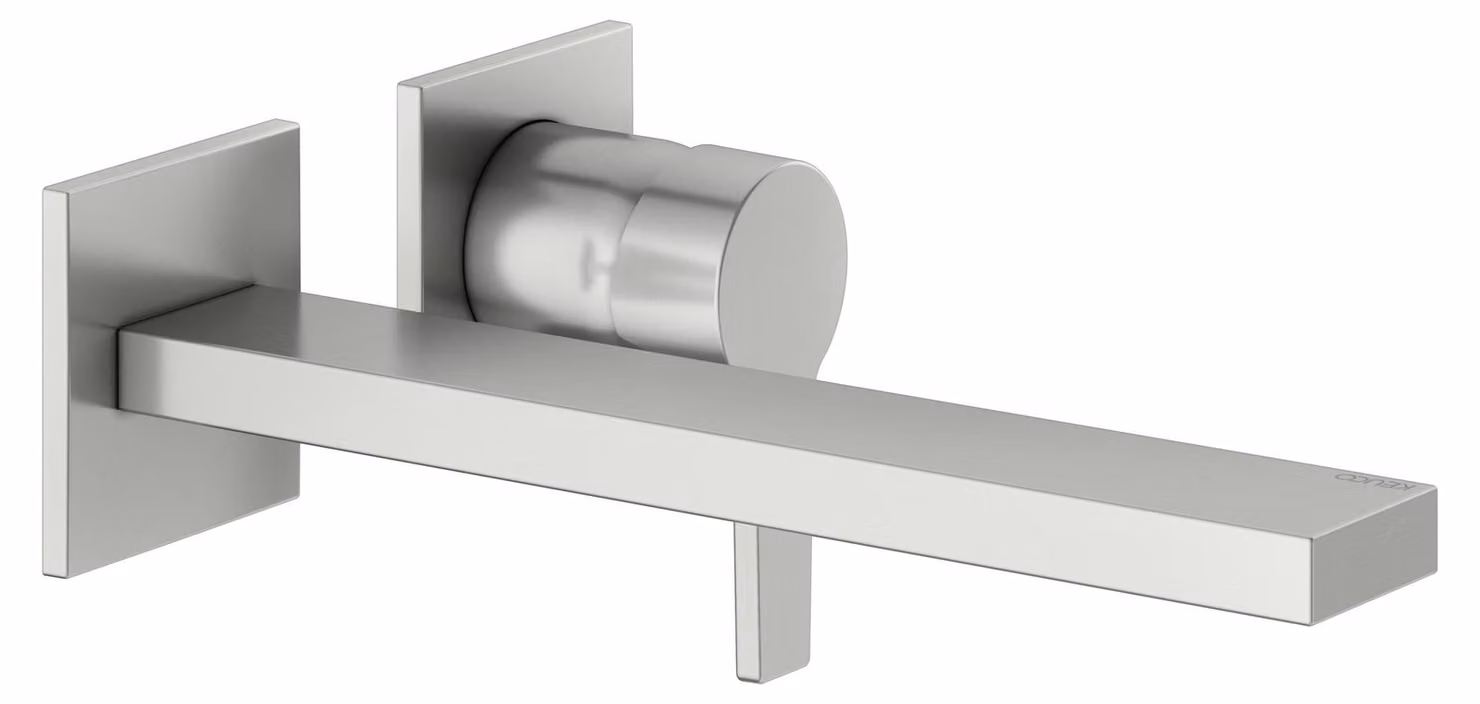 KEUCO EDITION 11 Mitigeur monocommandé pour lavabo, montage encastré, saillie 243mm, avec limiteur de température, 51116060202, 51116060202