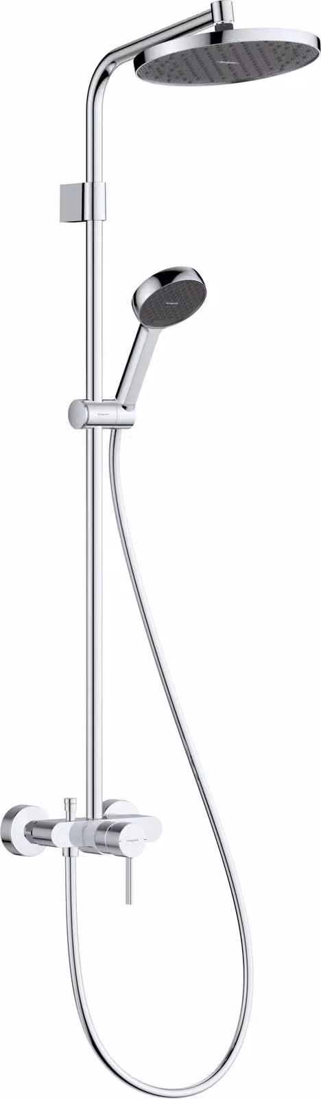 hansgrohe Activera S Système de douche 240, 1 type de jet, EcoSmart, avec mitigeur Varia, 28875000, 28875000