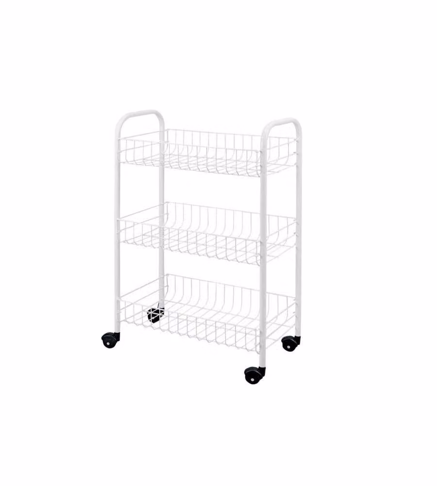 Carrello 3 Posti Rettangolare Siena     41X23 H 63