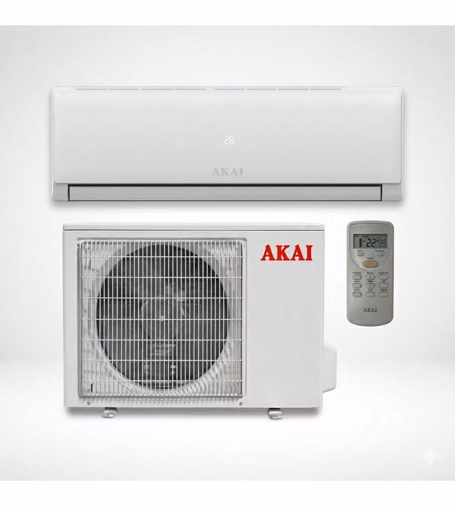 Akai Climatizzatore Inverter 9000 BTU Wi-Fi A++ Bianco con Telecomando - Mistral