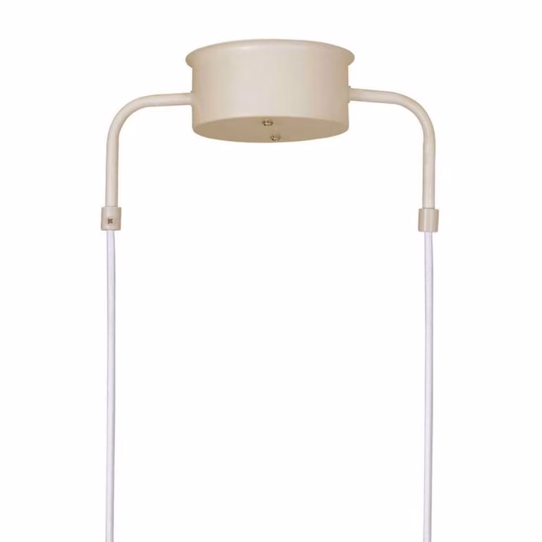 Globen Lighting Lampada a sospensione CURVE 5, dimmerabile, Crema / Ambra, Soggiorno / Sala da pranzo, Metallo, Vintage, Lampada a sospensione