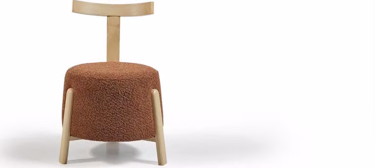 Luxus Stuhl Esszimmer Polster Rund Sessel Lounge Sitz 1x Lehnstuhl
