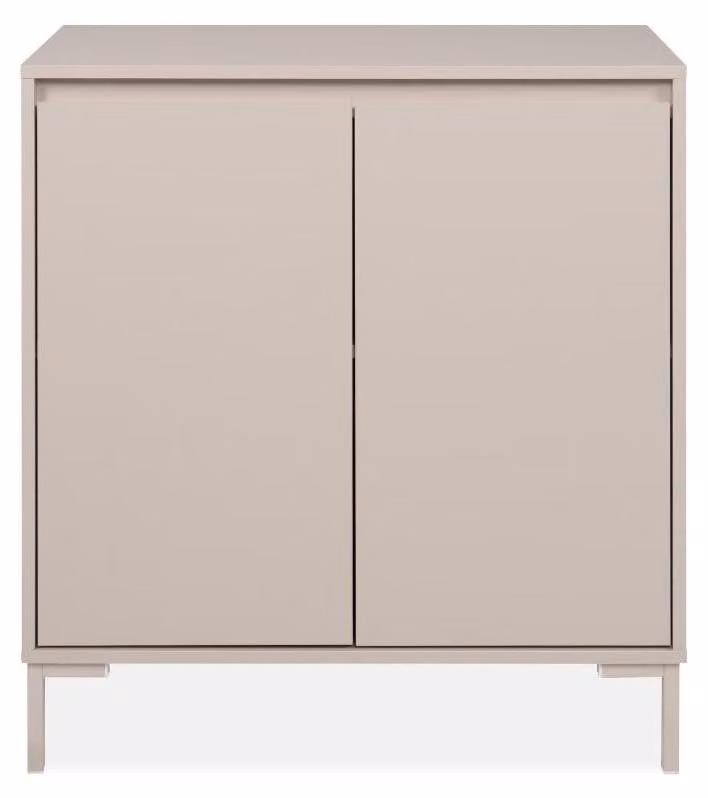 Calicosy - Credenza 2 ante colore cachemire L81 cm - NERIO
