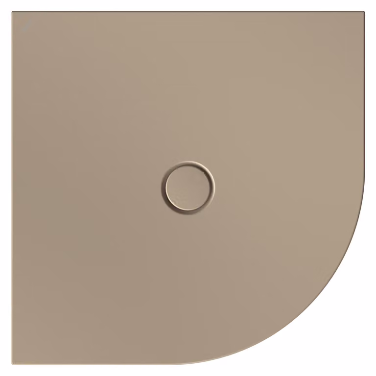 BetteFloor Corner receveurs de douche quart de cercle avec BetteGlasur Plus, 900x900mm, 5421-415PLUS, 5421-415PLUS