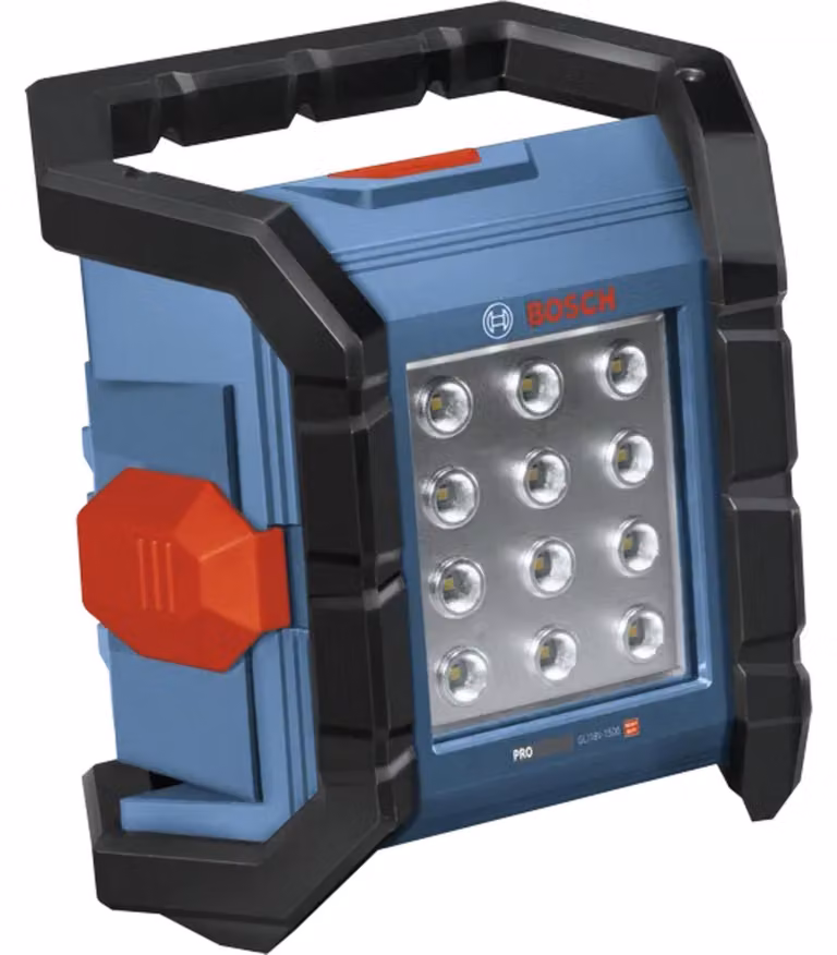Lampada da cantiere a batteria Bosch GLI18V-1500 18 V 1500 lm Solo ( 06014A8000 ) - senza batteria, senza caricabatterie