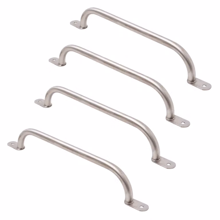 TRIBECCO prese per arrampicata per parchi giochi, strutture per arrampicata, letti alti e pareti da arrampicata indoor (550 mm acciaio inox, 4 pezzi)
