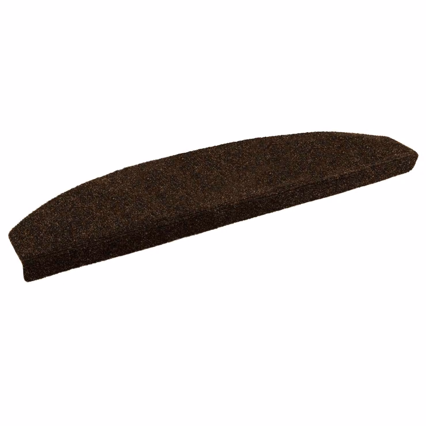 Set di 15 tappetini per scale autoadesivi vidaXL, antiscivolo e fonoassorbenti, in polipropilene, marrone, L: 80 cm x P: 24,5 cm x H: 3,5 cm