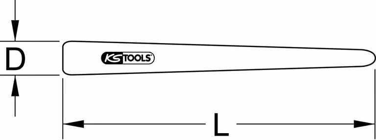 KS TOOLS Contromisura con isolamento protettivo #3 - 117.4246