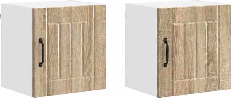 Armadietto a muro LUCCA 2 pcs Rovere Sonoma 40 x 31 x 40 cm