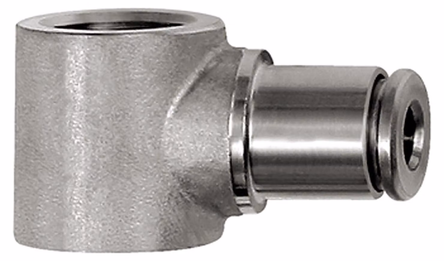Riegler Anello a L, G 1/4, per tubo Ø esterno 8 mm, acciaio inox 1.4404
