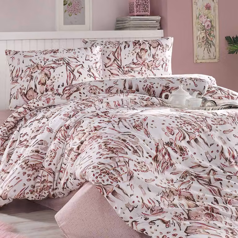 Biancheria da letto in cotone TAVRA ROSA/200x220 CotoneLOVE EXCLUSIVE