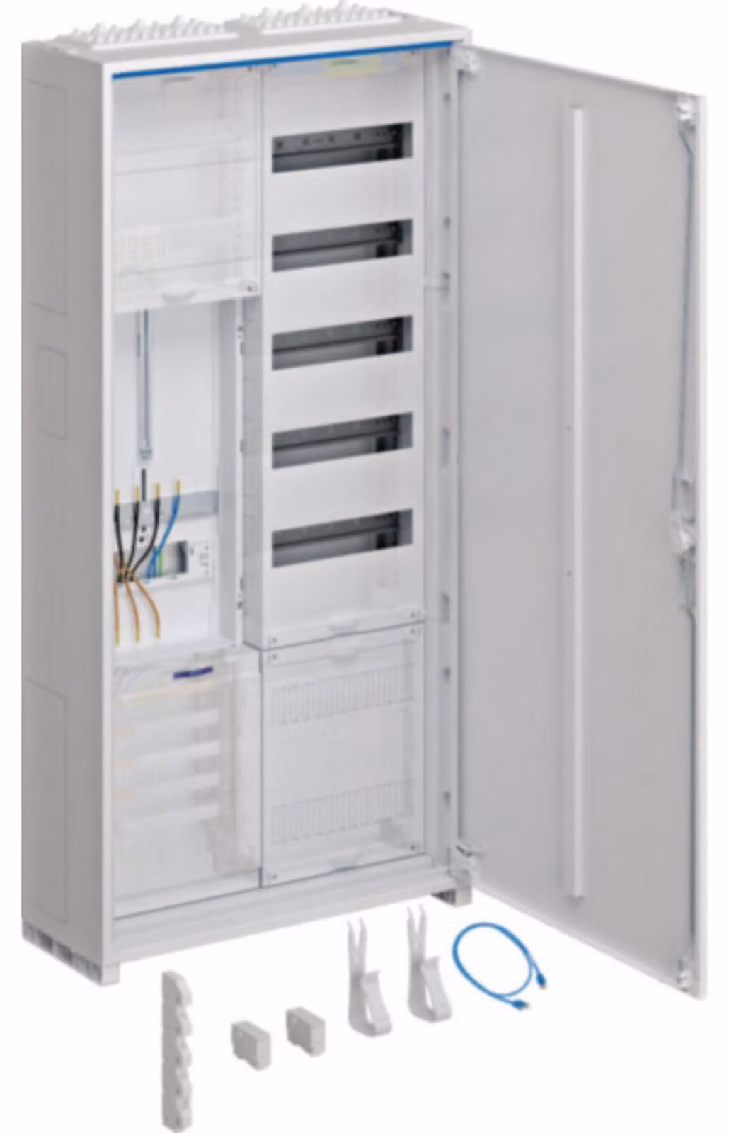Armadio completo, 1ZP/VF-5rh-APZ, univ. Z, 1100x550x205mm, IP44, SKII, 2 vani
