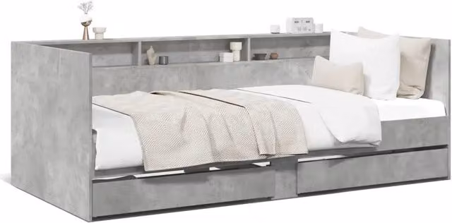 Divano letto | Sof¨¤ letto | Letto singolo con Cassetti senza Materasso 100x200 cm