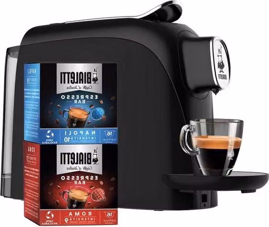 Macchina per caffè espresso - Funziona con 32 capsule - Nero