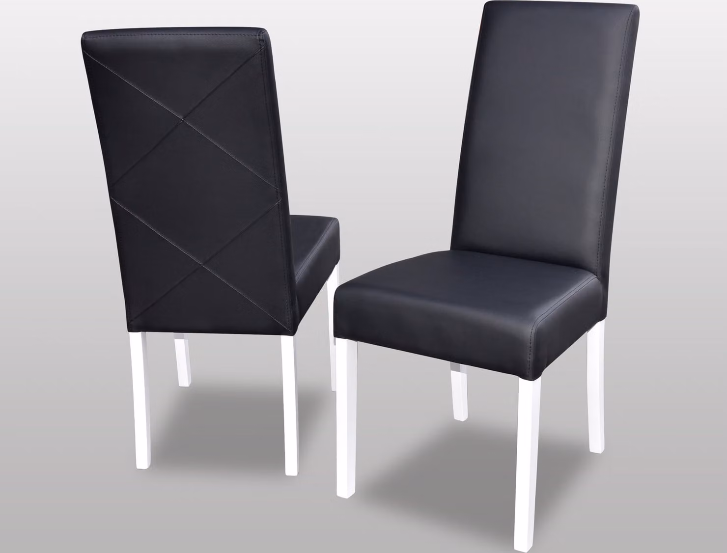 Luxus Design Polster Stuhl Stühle Sitz Lehn Büro Esszimmer Massiv Holz K2