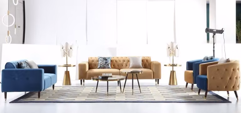 Dreisitzer Couch Polster Design Sofa Moderne 3er Sitz Sofas Zimmer Möbel