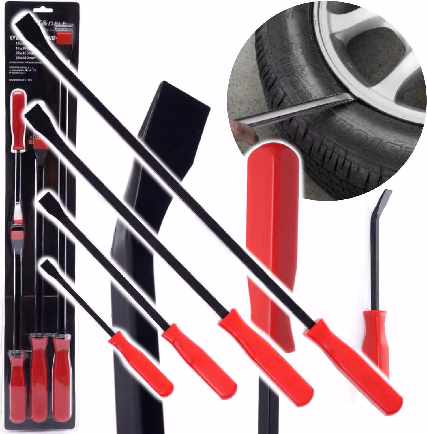KRAFT & DELE Leve per il sollevamento, set di 4 KD10546