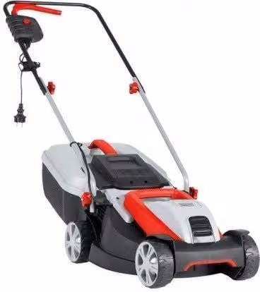 Tosaerba Elettrico Al-Ko Special Edition 3.82 da 1400W con Larghezza di Taglio 38 cm e Altezza di Taglio Regolabile 20-40-60 cm, Colore Rosso