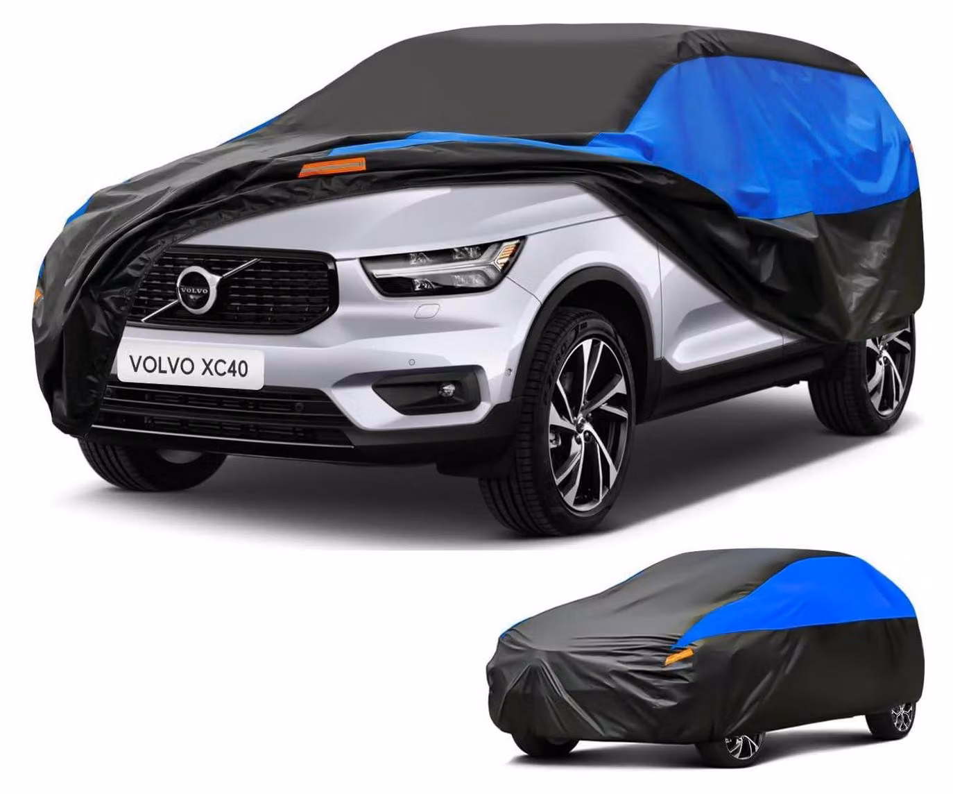 Copertura impermeabile e traspirante per auto, compatibile con Volvo XC60 (modelli dal 2008 al 2024), disponibile nei colori nero e blu