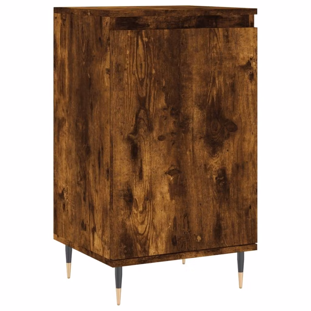 Credenza Rovere Fumo 40x35x70 cm in Legno Multistrato