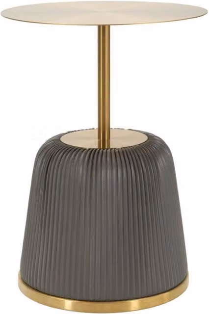 Tavolinetto Egle Grigio cm ø 40x55
