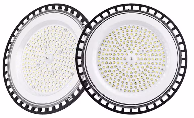 Illuminazione industriale, alta luminosità, costruzione robusta e duratura, 2 pezzi da 100W