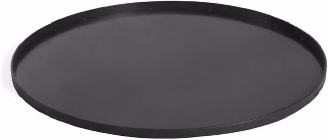 Portacenere per braciere Cook King in acciaio nero, diametro 70 cm