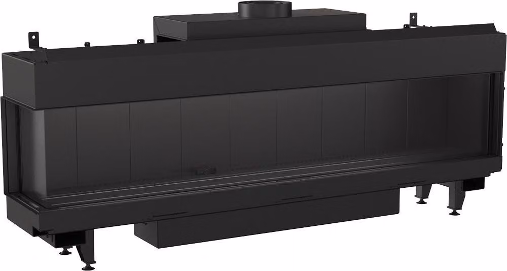 Caminetto a gas LEO 200 sinistro Propano ∅ 130/200 12,5 kW