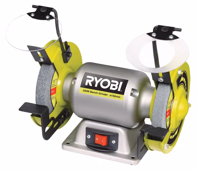 SMERIGLIATRICE DA BANCO 'RBG6G1' RYOBI 250 Watt