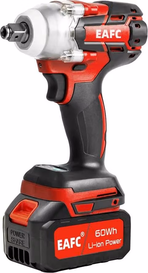 Avvitatore a impulsi, coppia 350 N.m, funzionamento a batteria, 60Wh