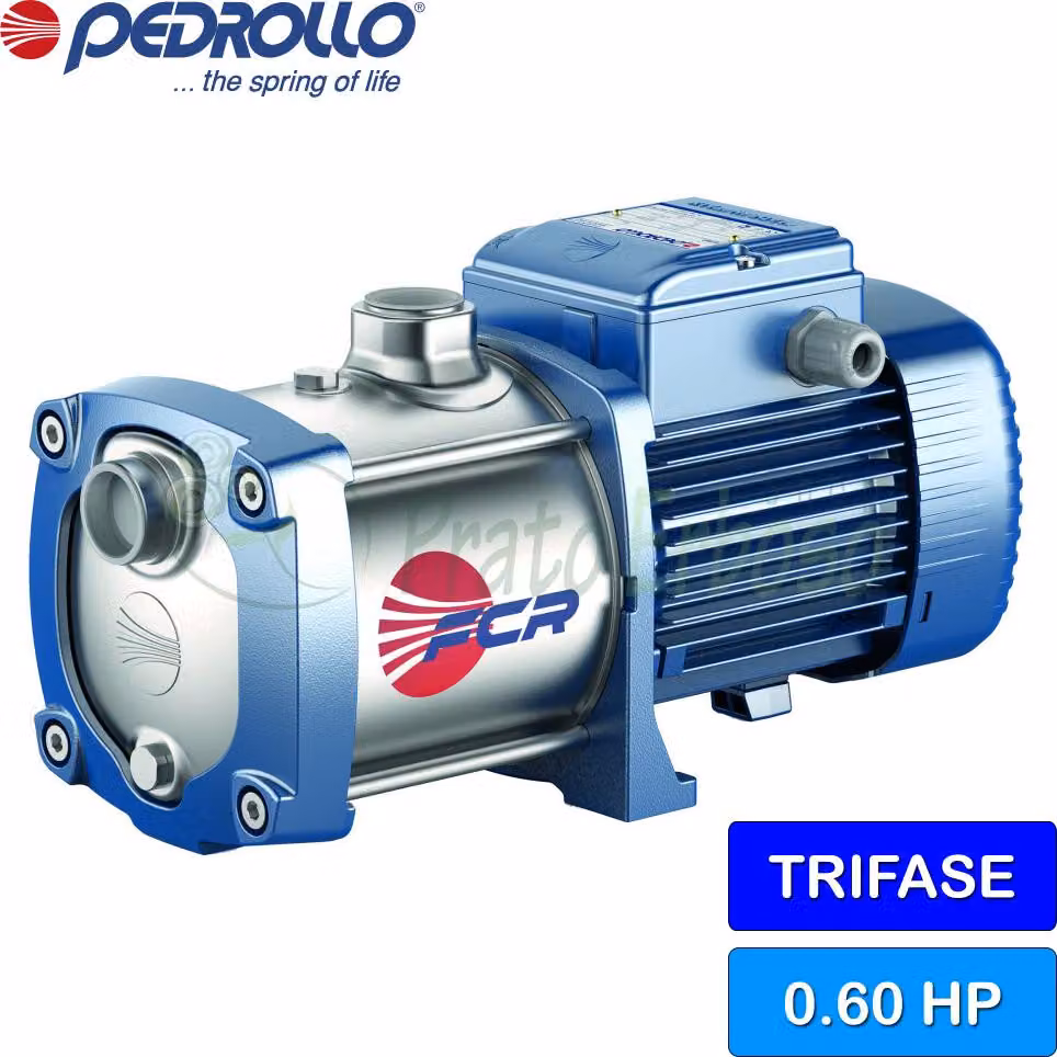 Elettropompa centrifuga multigirante trifase Pedrollo FCR 80/3