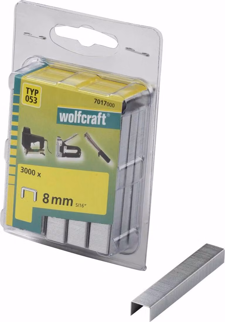 wolfcraft 3000 Graffe larghe, tipo acciaio53 8mm