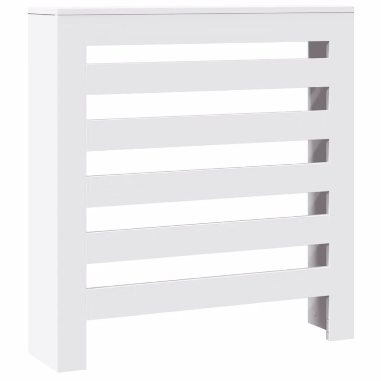Copertura Termosifone Bianca 78x20x82 cm Legno Multistrato