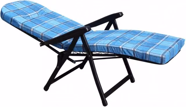 Sdraio Automatica Cosma Blu e Azzurro Scozzese con Braccioli – 2