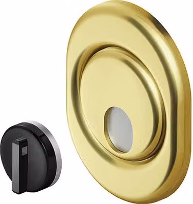 Defender Magnetico MRM39 Serratura Addizionale per Porta in Ottone Lucido Oro