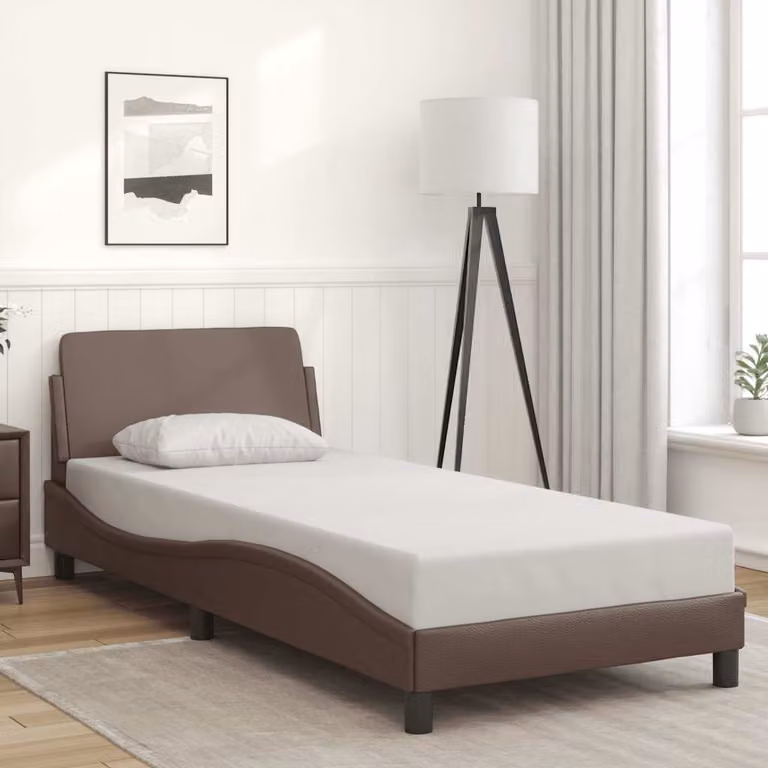 Giroletto vidaXL Dover Marrone in Similpelle L 80 cm x P 200 cm