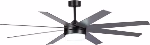 LÚZETE - VENTILATORE LED 24W REGOLAMENTO 8 ASPAS MOTOR DC SOLEI
