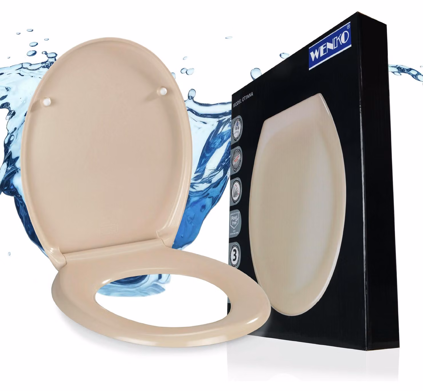 Sedile WC Premium Ottana Beige