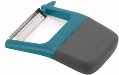 Sbucciatore e pelaverdure Julienne Joseph Joseph DUO in plastica, Azzurro e Grigio