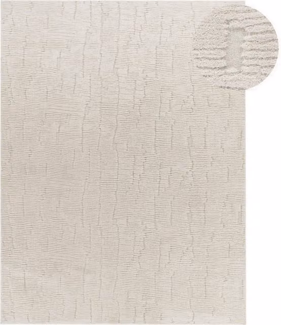 Tappeto moderno Tokko beige stile scandinavo L: 160 cm, P: 220 cm