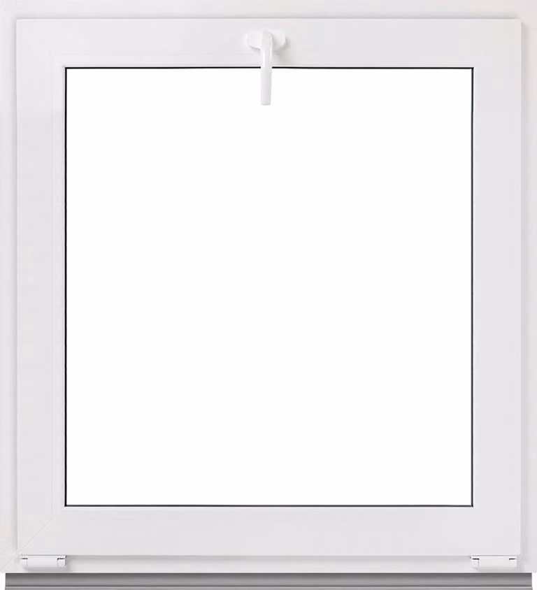 Finestra per cantina Framex - Finestra ad anta e ribalta Bianco 40 x 45 cm 2 campate 32 mm (4/24/4) Finestra piccola Larghezza x altezza (400 x 450 mm) Funzione Finestra ad anta e ribalta