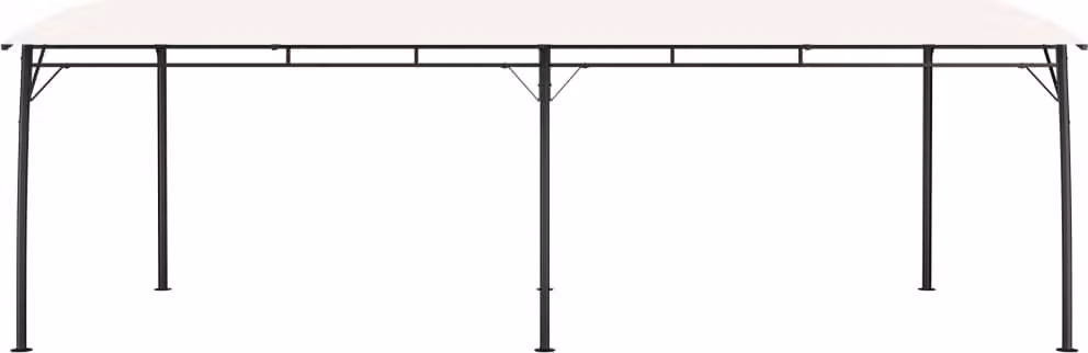 Tenda Parasole da Giardino 6x3x2,55 m Crema