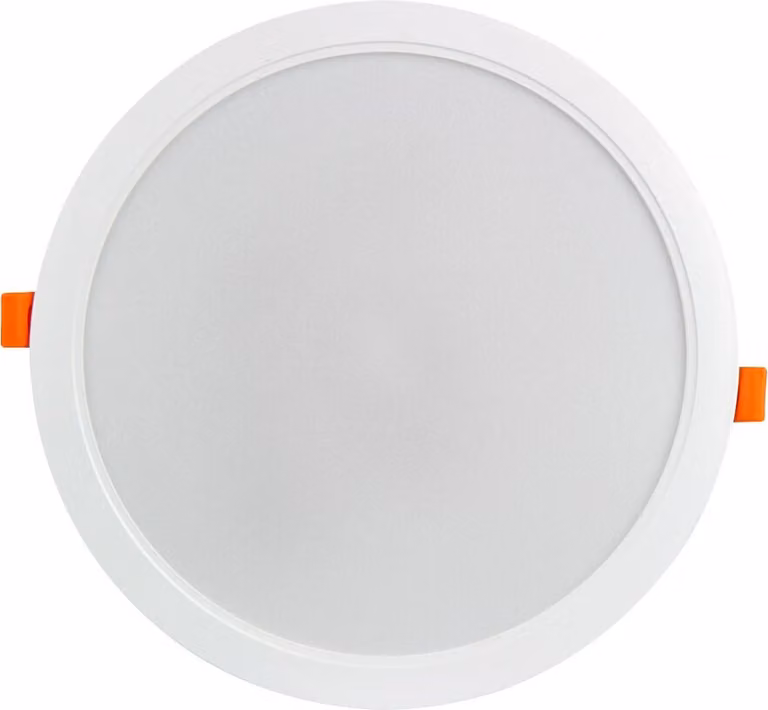 Plafoniera da incasso 220mm 24 Watt 2550lm (3000K bianco caldo) rotonda